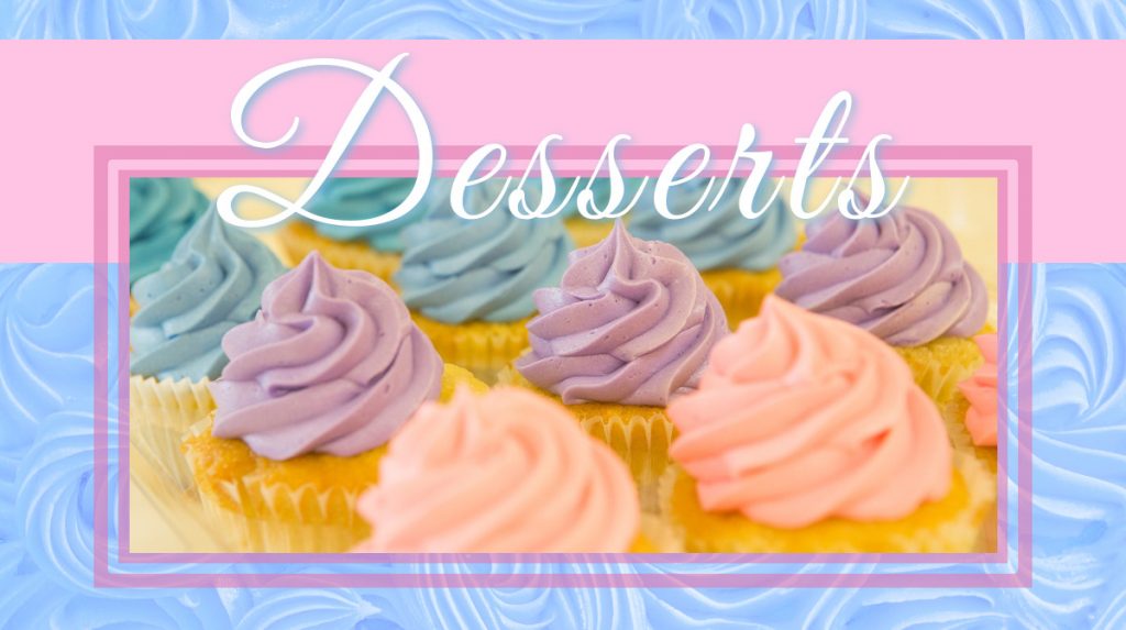 Desserts Category Cover